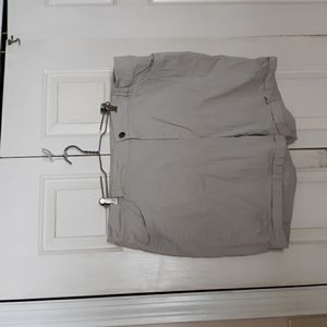 CJ Banks khaki shorts womens plus size 24w